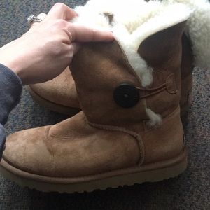 Brown suede ugg boots